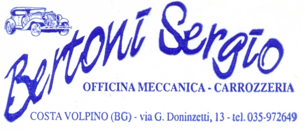 CARROZZERIA MECCANICA BERTONI SERGIO 